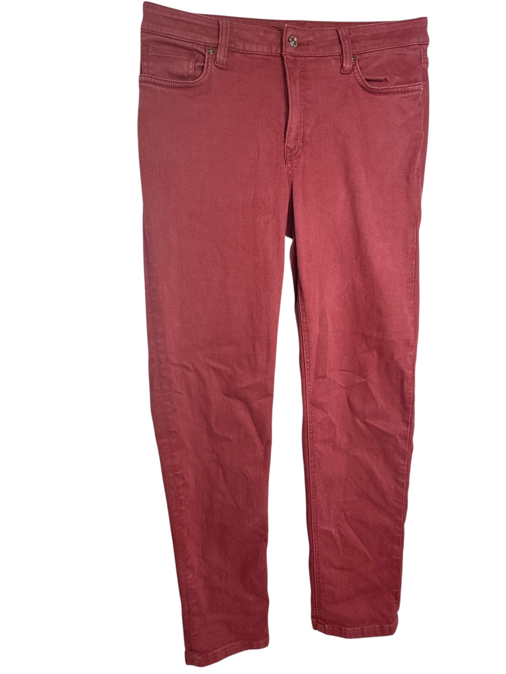 Tommy Bahama Mid Rise Slim Boyfriend Jeans Womens 6 Pink Denim Casual Pants